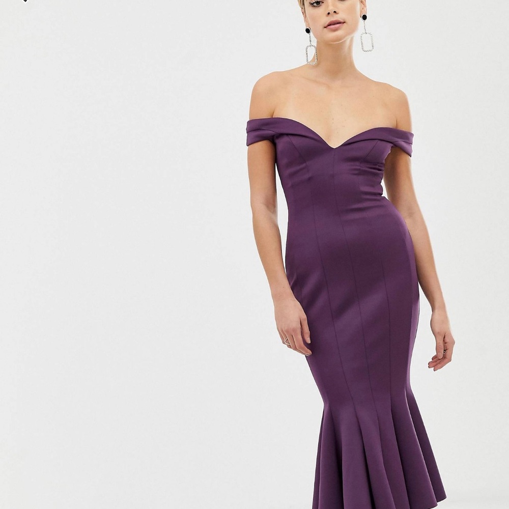 Purple Cocktail Dress